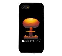 sudo rm -rf/Funny Linux Command Programmer Developer Nerd Case for iPhone SE (2020) / 7/8