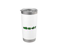 Sudo rm -rf/Funny Linux Shell Programming Coding Coder Pun Stainless Steel Insulated Tumbler
