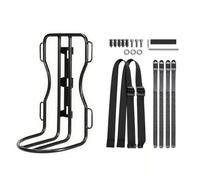 SUDOCA Front Fork Bike Rack Touring Cargo Carrier, Universal Mount for Mountain Gravel Road Bikes - Lightweight Aluminum Luggage Rack,A