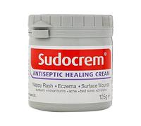 Sudocrem Antiseptic Healing Cream for Nappy Rash, Eczema, Surface Wounds, Sunburn, Minor Burns, Acne, Bed Sores and Chilblains, 125g