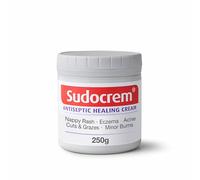 Sudocrem® Antiseptic Healing Cream, Zinc Oxide Cream for Nappy Rash, Eczema, Acne, and Minor Burns, 250g (Pack of 1)