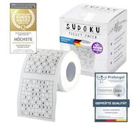 Sudoko Fun Toilet Paper with Sudoko Puzzles