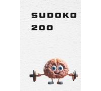 SUDOKO200: 200 sudoko each page one puzzle with a