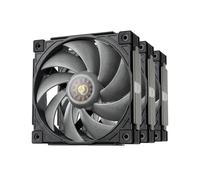 Sudokoo MACH120-3IN1 120mm Case Fan - PWM Quiet PC Cooling Fan, 30mm Thick, LCP High Speed Computer Fan with 500-3000 RPM, Dynamic Balance Correction, 6 Years Warranty