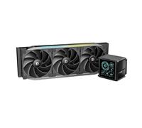 Sudokoo PROTEUS 360 Water Cooler : 360mm AIO CPU Cooler with 3.4" LCD Screen - TDP 320W Liquid Cooler, 2500-3600 RPM, 30mm Fans, Intel LGA 1851/1700/1200/115X AMD AM5/AM4, 5 Years Warranty