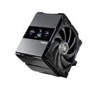 Sudokoo SK700V MACH CPU Air Cooler : CPU Cooler with Digital Display &120mm PWM Quiet Fan MACH120-7 Heatpipes PC Cooler TDP 280W - Black Single Tower for AMD AM5 & Intel LGA 1851/1700/1200/115X