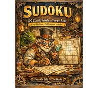 Sudoku: 100 Classic Puzzles - Two per Page - Easy to Medium