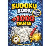 Sudoku 1000 Puzzle Book: 1000+ Sudoku Puzzle Book | Help Calm the Mind, Relax and Focus | 6x9 Inches, 110 pages | 50+ Puzzles | Solutions Included