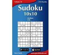 Sudoku 10x10 - Medium - Volume 10 - 276 Puzzles