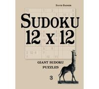 Sudoku 12 x 12: giant sudoku puzzles