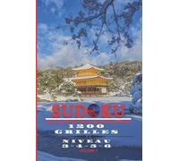 SUDOKU 1200 grilles, niveau 3-4-5-6 , volume 1, 200 PAGES, 15,24 x 22,86 cm (6X9po)