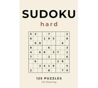 Sudoku: 125 Hard Puzzles (Pocket Sudoku)