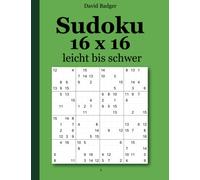 Sudoku 16 x 16 leicht bis schwer 1