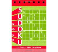 Sudoku 2 Puzzle Pad: Easy Level by Xaq Pitkow ( 2007 ) Spiral-bound