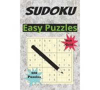 Sudoku: 200 Puzzles | Solutions Included | Easy Difficulty Level | Great for Beginners | 6x9 |