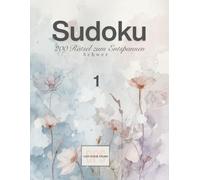 Sudoku - 200 Rätsel zum Entspannen: Schwer | Band 1 (Cozy Pencil Studio)