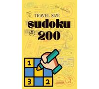 Sudoku 200 - Travel Size For adults: Sudoku 200 midium and hard for adults travel size