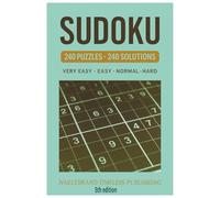 SUDOKU: 240 Puzzles - 240 Solutions including Dream Journal papers Solutions, 95 pages (Sudoku Collection Editions)