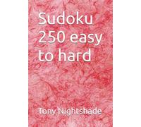 Sudoku 250 easy to hard
