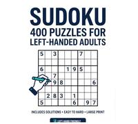Sudoku: 400 Puzzles for Left-Handed Adults (Left-Handed Puzzle Books)