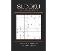 Sudoku 500 Hard Puzzles: 500 Puzzles For High Level Sudoku Players | 6x9 inches, 167 pages | 500 Puzzles to Relieve Boredom, Stimulate Your Mind, or Give as a Gift