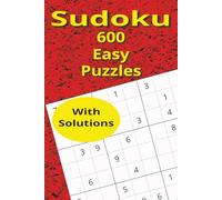 Sudoku 600 Easy Puzzles (Sudoku Puzzles)