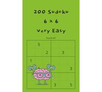 Sudoku: 6x6 Very Easy (Sudoku - Different Levels of Difficulty, different grid sizes)
