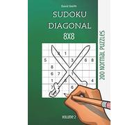 Sudoku 8x8 Diagonal - 200 Normal Puzzles vol.2