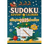 Sudoku Advent calendar for Christmas 24 days with 20 puzzles each for adults, teenagers, and seniors: 480 puzzles including solutions. Gift idea: ... Difficulty levels: easy, normal, and hard
