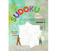 SUDOKU Adventure: Book 5 | Teenagers+Adults | 12x12 Grids | ONLY HARD | Large Print
