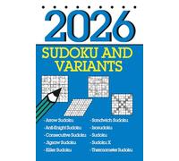 Sudoku and Variants 2026: 366 mixed logic puzzles including sandwich sudoku, arrow sudoku and many more!