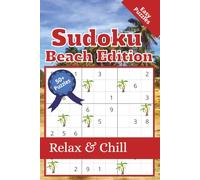Sudoku Beach edition: 50+ easy sudoku puzzles / 6x9 in , 110 pages / Perfect for sudoku lovers