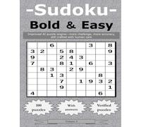 Sudoku: Bold & Easy