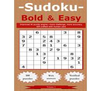 Sudoku: Bold & Easy