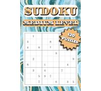 Sudoku Book For Adults - Medium Level: Sudoku Easy to Read Print for Brain Stimulation, Relaxing At Home, and More | 6x9 inches, 120 pages with ... Gift for Vacations, Holidays and Free Times