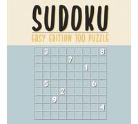 Sudoku Book: Sudoku puzzle book with Solutions easy edition(100 Puzzles)