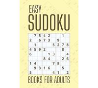 Sudoku Books for Adults Easy: 200 Easy Sudoku Puzzles with Full Solutions | Clear Layouts, Spacious Grids & Travel-Friendly Size | A Great Gift for Seniors, Friends & Puzzle Fans