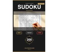 Sudoku Challenge Book for Adults: 200 Brain-Boosting Puzzles - Easy, Medium & Hard - Full Solutions Included - Pocket Size - Vol. 5