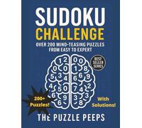 Sudoku Challenge for Kids and Adults: Challenge your Brain From Easy to Expert Level
