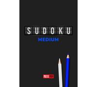 Sudoku Challenge Series "Medium": Challenging and Rewarding - 180 Moderate Puzzles with Solutions to Sharpen Your Mind - Includes Bonus 180 Puzzles MORE! (Sudoku Challenge Series - Black Edition)