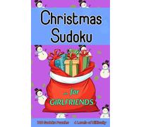 Sudoku Christmas Stocking Fillers for Girlfriends: Pocket-Sized 5x8 inch Activity Book with 100 Puzzles and 4 Levels of Difficulty for Kids or Adults