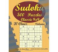Sudoku: Classic 9x9 (Sudoku Puzzles - 19 to 25 Clues)