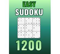 Sudoku Comfort: 1200 Easy Sudoku Puzzles: Spacious Large Grids • 4 Puzzles Per Page • Complete Answer Keys