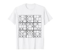 Sudoku costume carnival puzzle adult crossword puzzle gifts T-Shirt