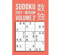 SUDOKU easy - medium | VOLUME 2: 220 Puzzles For Beginner And Novice Solvers | Entertaining Game To Keep Your Brain Active
