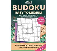 Sudoku Easy to Medium Vol. 3: For Adults and Teens - Large Print for easy, friendly reading with two Puzzles per page