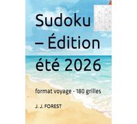 Sudoku - Édition été 2026: format voyage - 180 grilles (Sudoku - format voyage)