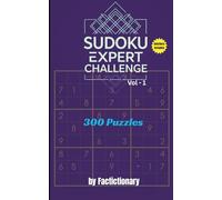 Sudoku Expert Challenge: Vol - 1 (Factictionary Family Puzzle Series)