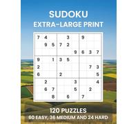 Sudoku Extra-Large Print: Easy-to-Read Puzzles for Relaxation and Focus