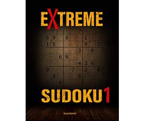 Sudoku Extreme: 200 Extreme Sudoku Puzzles. These extremely difficult Sudoku puzzles will keep you solving for hours upon hours. Solutions included.